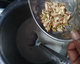 A picture of step 1 of Sabudana kheer.