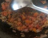A picture of step 2 of Punjabi chana.
