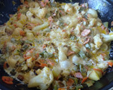 Foto del paso 4 de la receta: Revuelto de verduras con nata