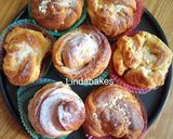 Hình bước làm 14 của món Fujisan Bread (Bánh mỳ núi Phú Sĩ)