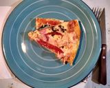 Foto del paso 7 de la receta: Pizza casera de jamón y queso
