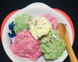 Foto del paso 2 de la receta: Helados Cremoso de Matcha, frambuesas y limón 🍨