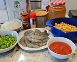 Foto del paso 3 de la receta: Garbanzos con langostinos