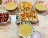 Hình bước làm 4 của món Soup bí ngòi kem nấm