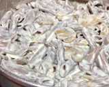 Foto del paso 3 de la receta: Macarrones de trigo sarraceno con nata, champiñones y huevos duros