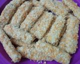Foto langkah ke 5 dari resep Jus susu kurma vs stik tempe keju.