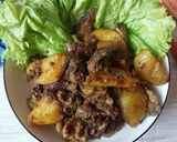 Foto langkah ke 7 dari resep Ati Ampela Cabe Hijau.