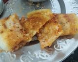 A picture of step 8 of Masala dosa.