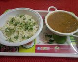 दाल पालक और जीरा राइस (Dal Palak aur jeera rice recipe in hindi) रेसिपी चरण 8 फोटो