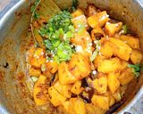 A picture of step 11 of Spicy bhagaaray Aloo 😋😋😋😋.