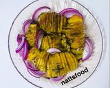 A picture of step 4 of Roasted Crispy potato sprirals #ramadan contest.
