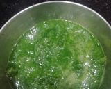 A picture of step 3 of Spinach Rice.