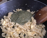 Foto langkah ke 4 dari resep Maklor saos cream bayam (makaroni telor).