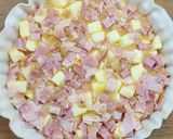 Foto del paso 3 de la receta: 🥧Tarta de jamón, panceta y muzzarella 🥧