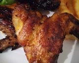 Mézes - chilis csirkeszárny recept fázis 2 fotója