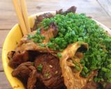A picture of step 6 of Beef with yuba.