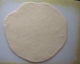 A picture of step 4 of Mughlai paratha.