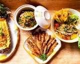 Hình bước làm 5 của món Mâm cơm một màu vàng tươi