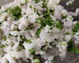 Stuffed palak moong cheela recipe step 2 photo