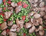 Pirított hagymás máj hajdinával recept fázis 1 fotója