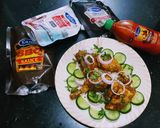 A picture of step 4 of Chicken tikka.