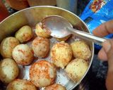 A picture of step 2 of आलू स्टफ्ड साबूदाना टिक्की( Aaloo stuffed sabudana tikki recipe.