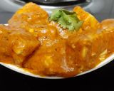 A picture of step 3 of Paneer butter masala.
