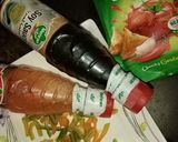 A picture of step 5 of Chicken stuffed Rooti farmajoo in pateela.