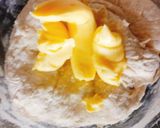 A picture of step 2 of Burger bread.