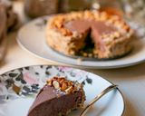 Vegán sajttorta (gluténmentes, laktózmentes, tejmentes, cukormentes, vegetáriánus, IR barát) recept fázis 2 fotója