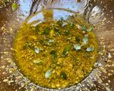 A picture of step 2 of Duck Dukkah.