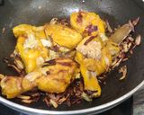 A picture of step 5 of Spinach Drumsticks (chicken).