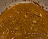 A picture of step 4 of Chicken Panang Curry.