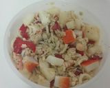 Foto del paso 5 de la receta: Ensalada de estrellitas y patatas para llevar