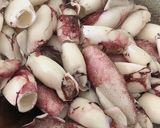 Gambar langkah 1 resipi Kerabu Maggi Calamari.