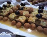 صورة لخطوة 9 من وصفة طاجين الجلبانة بكريات الدجاج وصلصة الجبن