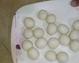 A picture of step 3 of Gulab jamun recipe.