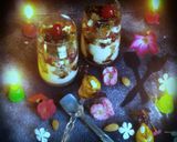 A picture of step 5 of Sevai fruit custard.