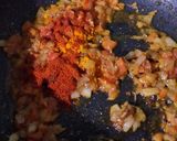 A picture of step 11 of Shaljam Gosht.