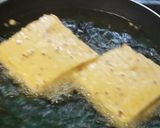 A picture of step 7 of Cutting chai & bread pakoda with left over sabji.