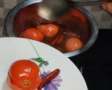 A picture of step 5 of Pasta in red sauce.