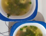 A picture of step 5 of Vegetable Soup.