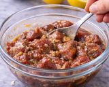 A picture of step 1 of Instant Pot Beef Mechado.