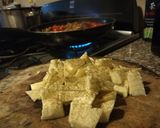 Foto del paso 6 de la receta: Pasta con berenjena y mozzarella