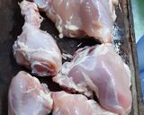 Foto del paso 1 de la receta: Pollo con lo que había en casa