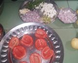 स्टफड ग्रिल्ड टोमेटो (stuffed grilled tomato recipe in Hindi) रेसिपी चरण 1 फोटो