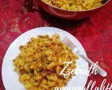 A picture of step 4 of Qeema Macaroni or Mutton Mince Macaroni.