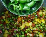 A picture of step 7 of Mixed veg masala vermicelli (namkeen sevai).