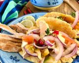 Foto del passaggio 9 della ricetta Tacos 🌮 di farina di mais