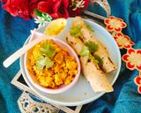 A picture of step 6 of Butter paneer masala BHURJI 😋.